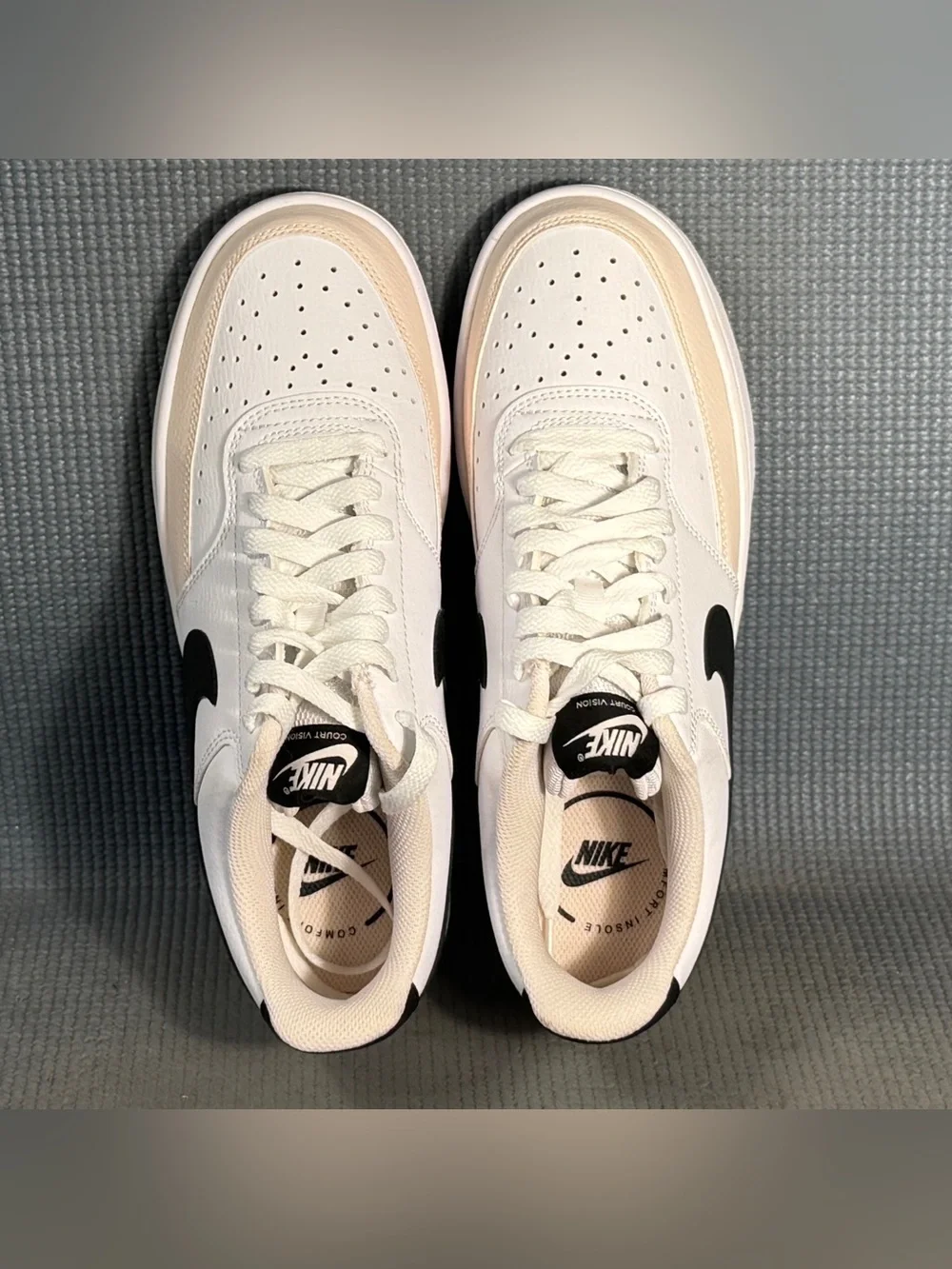 Nike Women's Court Vision Casual Shoes FD0285-100 White/Light Size 9